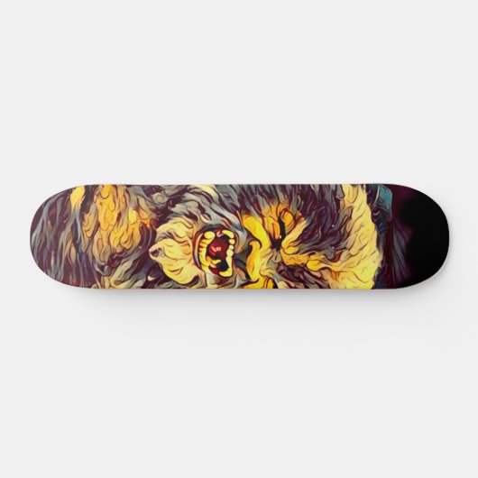 Wolf Man Airborstel Skateboard (Horizontaal)