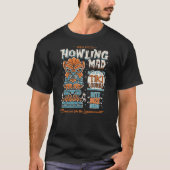 Wolf Man Creepy Cute Tiki Lounge - Vacation Surf M T-shirt (Voorkant)