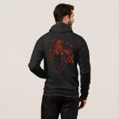 wolf man hoodie (Achterkant volledig)