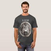 Wolf Mandala T-shirt (Voorkant volledig)