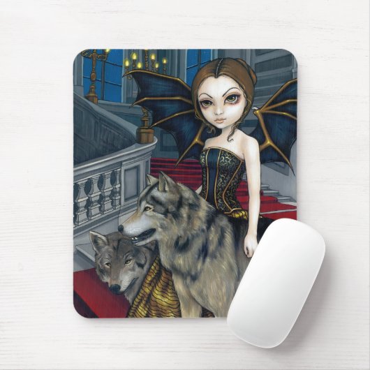 "Wolf Manor" Mousepad Muismat (Met muis)