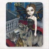 "Wolf Manor" Mousepad Muismat (Voorkant)