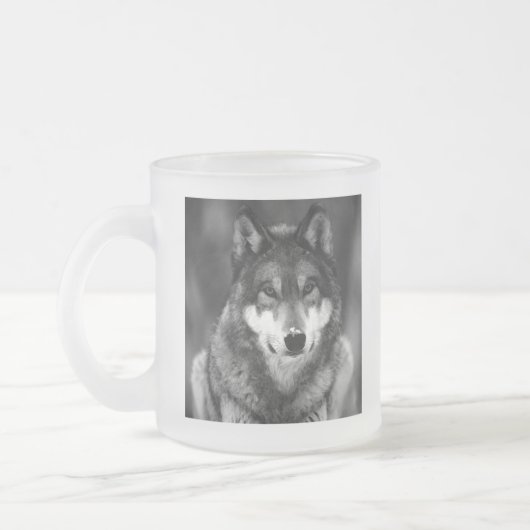 Wolf Matglas Koffiemok (Links)