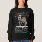 Wolf Merry Wolfmas kerstwolf Ugly Sweater (Voorkant)