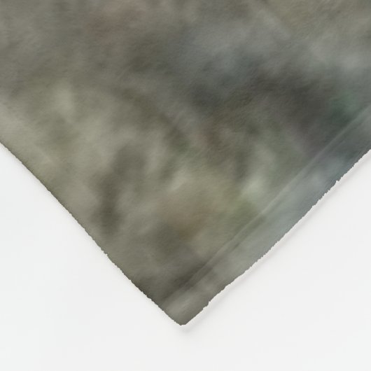 WOLF met 2 CUBS Fleece Deken (Hoek)