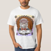 Wolf met bril t-shirt (Voorkant)