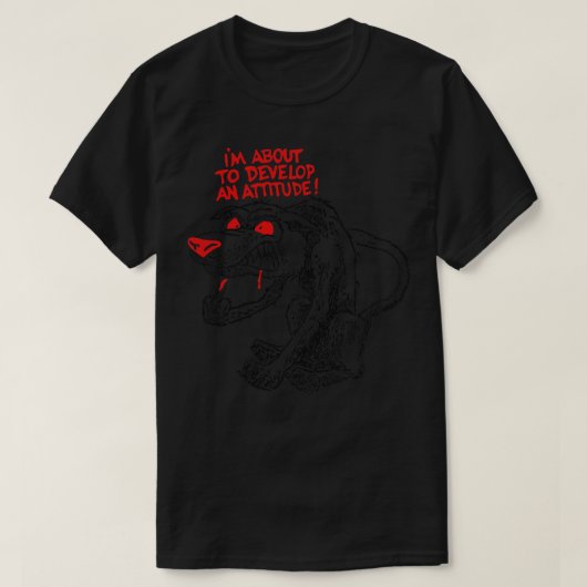 Wolf met een mentaliteitsprobleem t-shirt (Design voorkant)