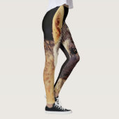 wolf met een slimme mix leggings (Rechts)