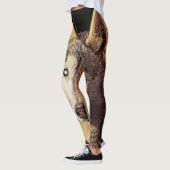 wolf met een slimme mix leggings (Links)