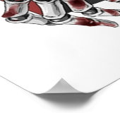 Wolf met katana sekiro poster (Hoek)