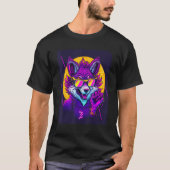 Wolf met zonnebril t-shirt (Voorkant)