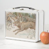 Wolf Metal Lunch Box (In situ)