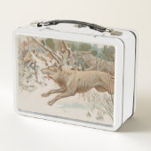  Wolf Metal Lunch Box (Achterkant)