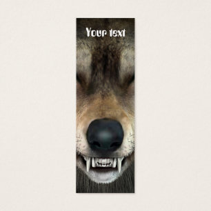 Wolf Mini Visitekaartjes
