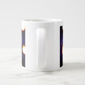 Wolf misty forest grote koffiekop (Achterkant)