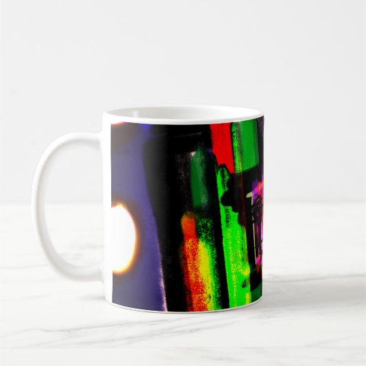 Wolf misty forest koffiemok (Links)