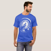 Wolf moderne vriendin t-shirt (Voorkant volledig)