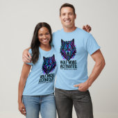 Wolf Modus Geactiveerd Omarm Het Beest Neon Straat T-shirt (Unisex)