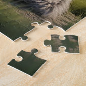 Wolf Moeder en Jong Legpuzzel (Zijkant)
