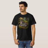 Wolf Moeder En Welpen T-shirt (Voorkant volledig)