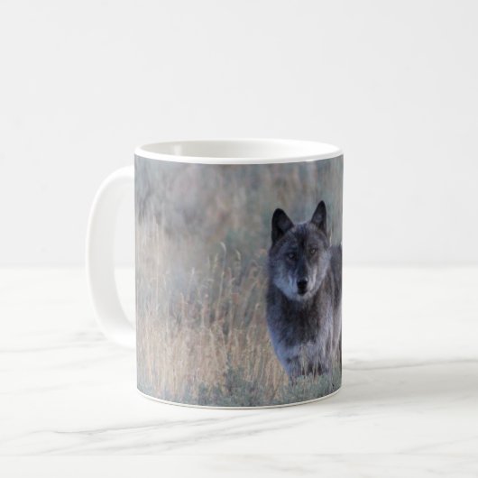Wolf-mok drinkware koffiemok (Voorkant links)