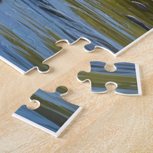 Wolf Mom and Pup Legpuzzel (Zijkant)