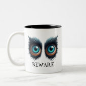 Wolf Monster Eyes - LET OP Mok (Links)