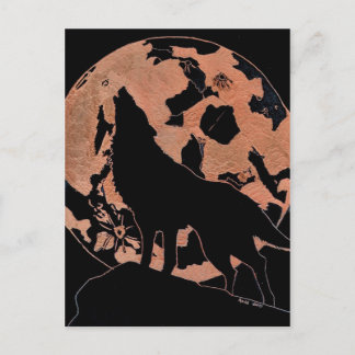 Wolf Moon Briefkaart
