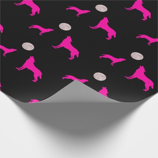Wolf Moon Cadeaupapier (Hoek)