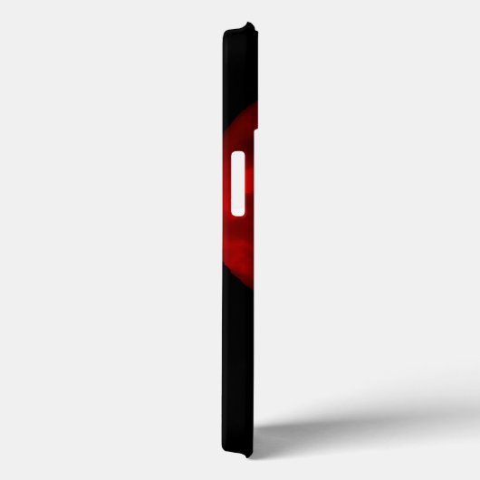 Wolf, Moon en Red Sky Case-Mate iPhone Case (Achterkant / Rechts)