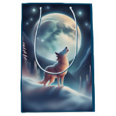 Wolf Moon Gift Bag Medium Cadeauzakje (Voorkant)