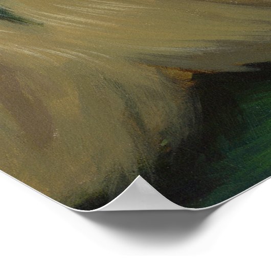 Wolf Moon gothic fantasy Art Print (Hoek)