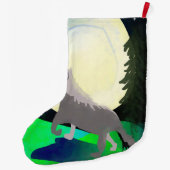 Wolf Moon Grote Kerstsok (Achterkant)