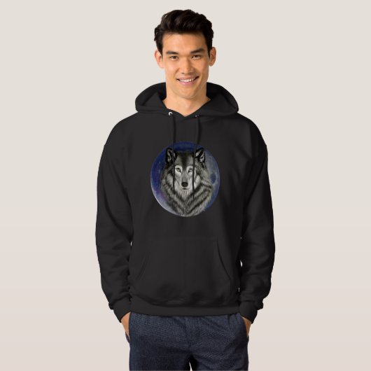 Wolf Moon Hoodie (Voorkant volledig)