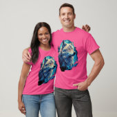 Wolf Moon Howling Lone Funny Wolves Pack of Wolves T-shirt (Unisex)