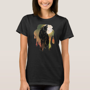 Wolf Moon Howling T-shirt