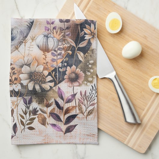 Wolf Moon Kitchen Towel Theedoek (Quarter Fold)