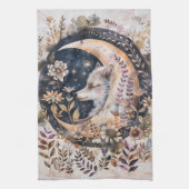 Wolf Moon Kitchen Towel Theedoek (Verticaal)