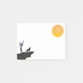 Wolf Moon Kokopelli Post-it Notes (Voorkant)