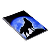 Wolf & Moon Notitieboek (Rechterzijde)