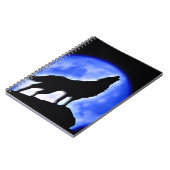 Wolf & Moon Notitieboek (Linkerzijde)