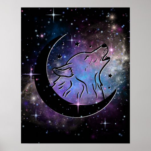 Wolf Moon Poster (Voorkant)