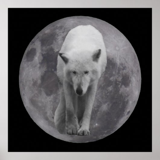 Wolf Moon Poster (Voorkant)