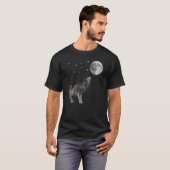 Wolf Moon Quote Wolf Girl And Dead Moon Costume T-shirt (Voorkant volledig)