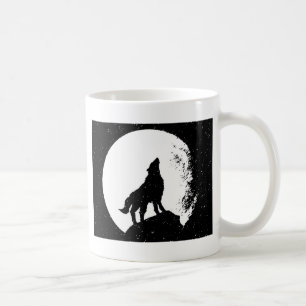 Wolf & Moon Silhoutte Koffiemok