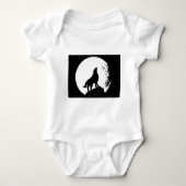 Wolf & Moon Silhoutte Romper (Voorkant)