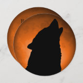 Wolf Moon uitnodiging (Voorkant / Achterkant)