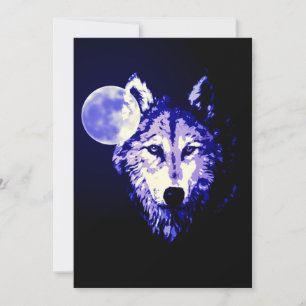Wolf & Moon uitnodiging