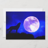 Wolf & Moon uitnodiging (Voorkant)