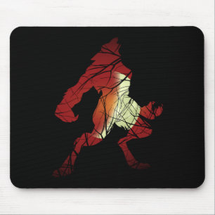 Wolf Moon Werewolf Silhouette Halloween C Muismat